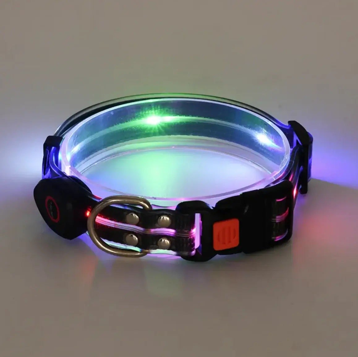 GlowSafe LED Pet Leash & Collar