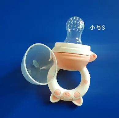 Silicone Teether & Fresh Food Feeder for Babies (3-12 Months) - Uniq Niche