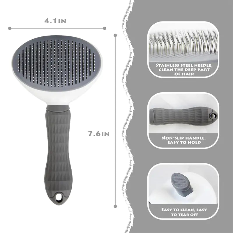 Pet Grooming Brush - Uniq Niche