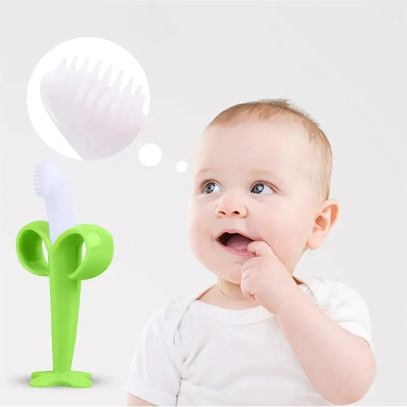BabyBrite Silicone Training Brush - Uniq Niche