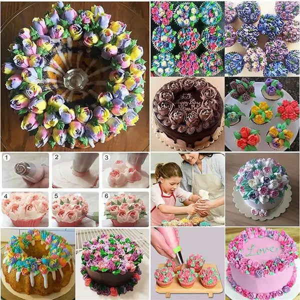 Cake & Icing Decorating Tools - Uniq Niche