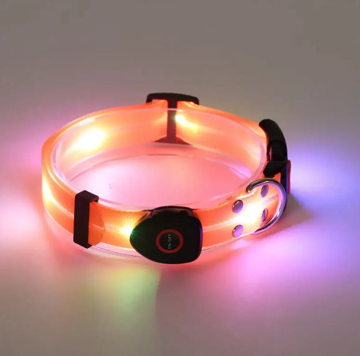 GlowSafe LED Pet Leash & Collar