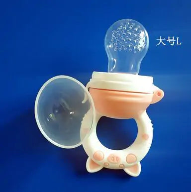 Silicone Teether & Fresh Food Feeder for Babies (3-12 Months) - Uniq Niche