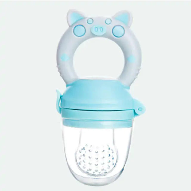 Silicone Teether & Fresh Food Feeder for Babies (3-12 Months) - Uniq Niche