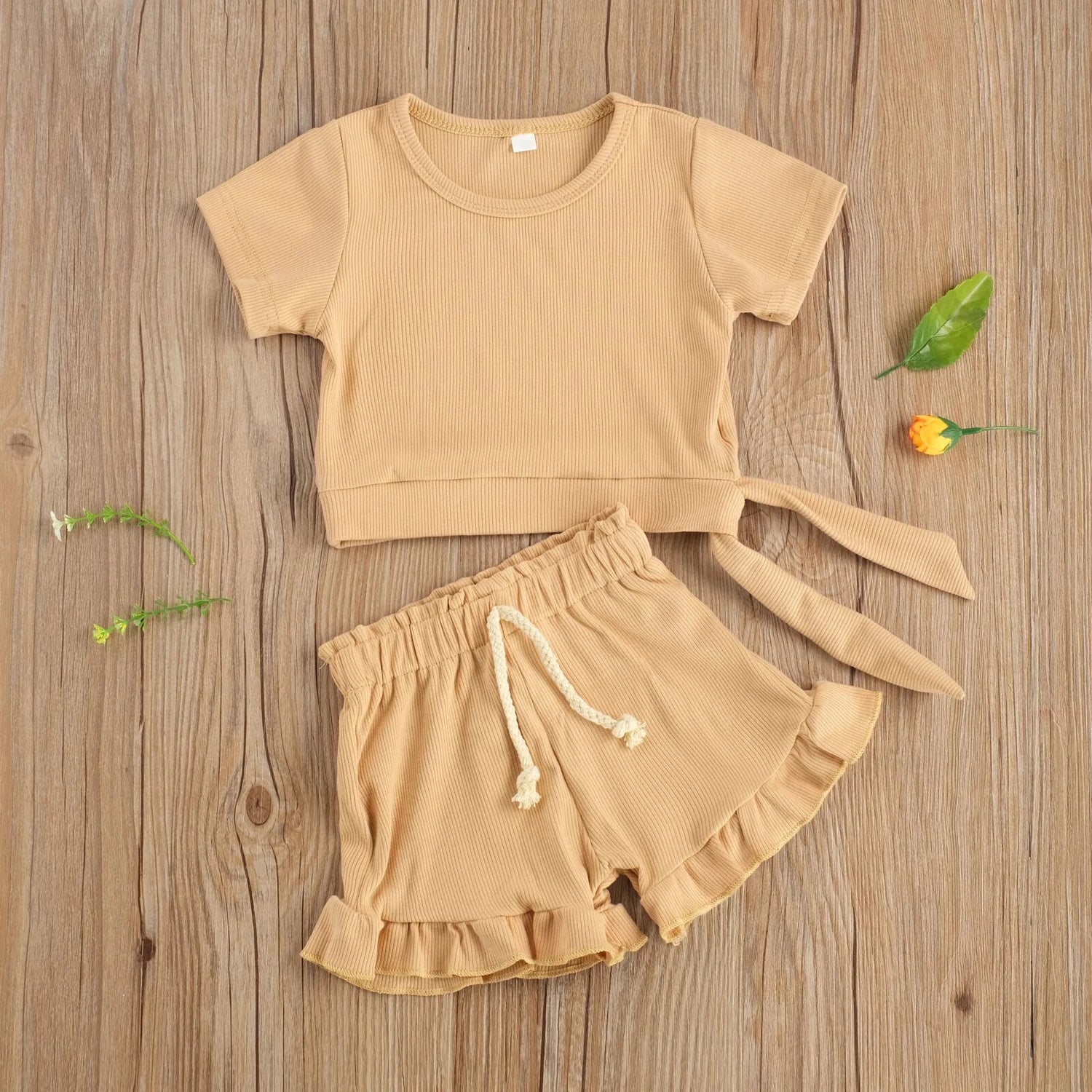 Baby Girl 2 Pieces Summer Clothing Set - Uniq Niche