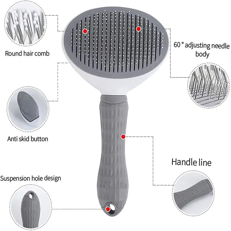 Pet Grooming Brush - Uniq Niche