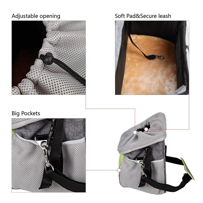 Bicycle pet frame dog basket - Uniq Niche