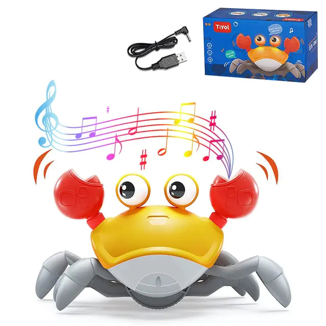 Cute Sensing Crawling Crab Baby Toys - Uniq Niche