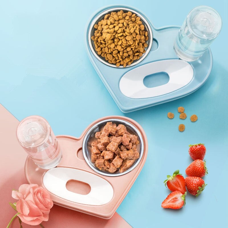 2 In 1 Water Dispenser and Food Container - Uniq Niche