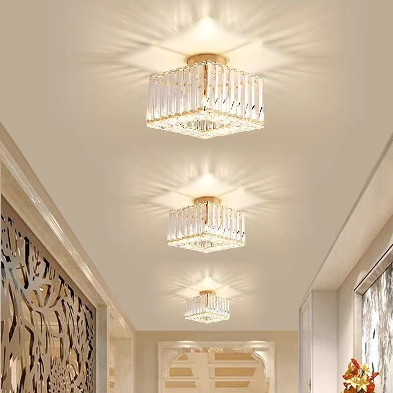 Crystal Light Luxury Home Decoration Home Light Surface Decoration Creative Balcony Light - Uniq Niche