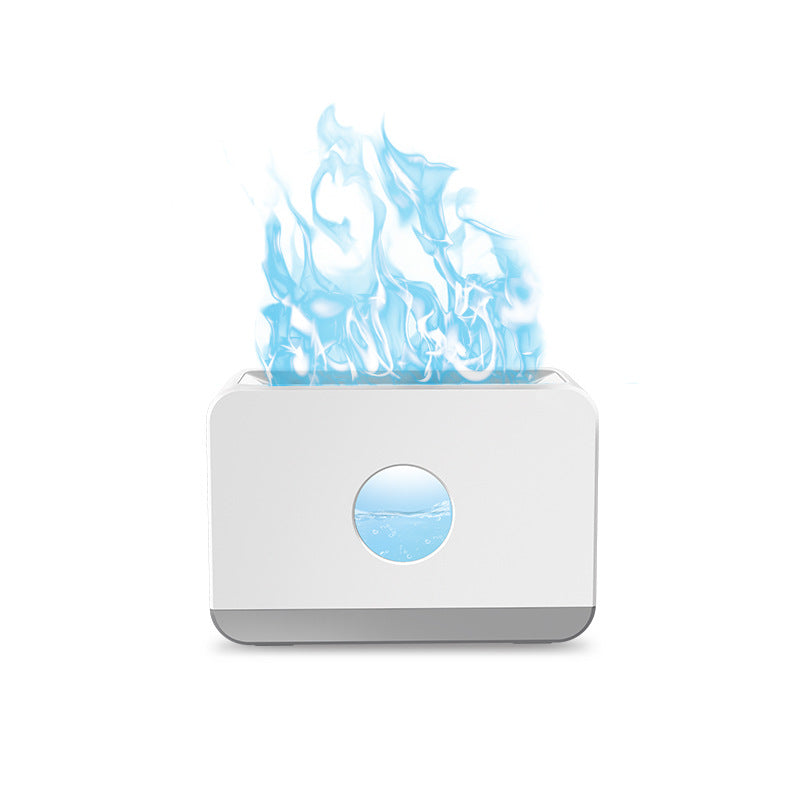 New Two-color Flame Aromatherapy Humidifier Home Large Capacity Diffuser Home Decor - Uniq Niche