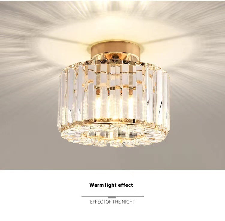 Crystal Light Luxury Home Decoration Home Light Surface Decoration Creative Balcony Light - Uniq Niche