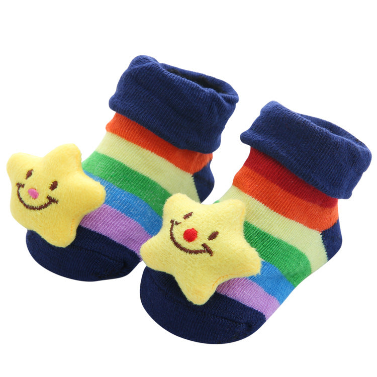 Cartoon Anti-Skid Three-Dimensional Baby Socks Newborn Baby Socks Doll Socks Wholesale - Uniq Niche
