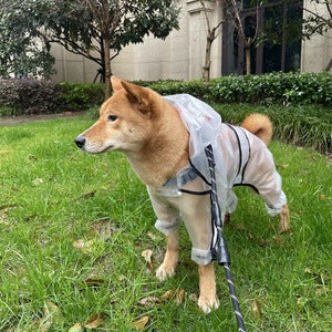 Large Dog Pet Rain Waterproof Raincoat - Uniq Niche