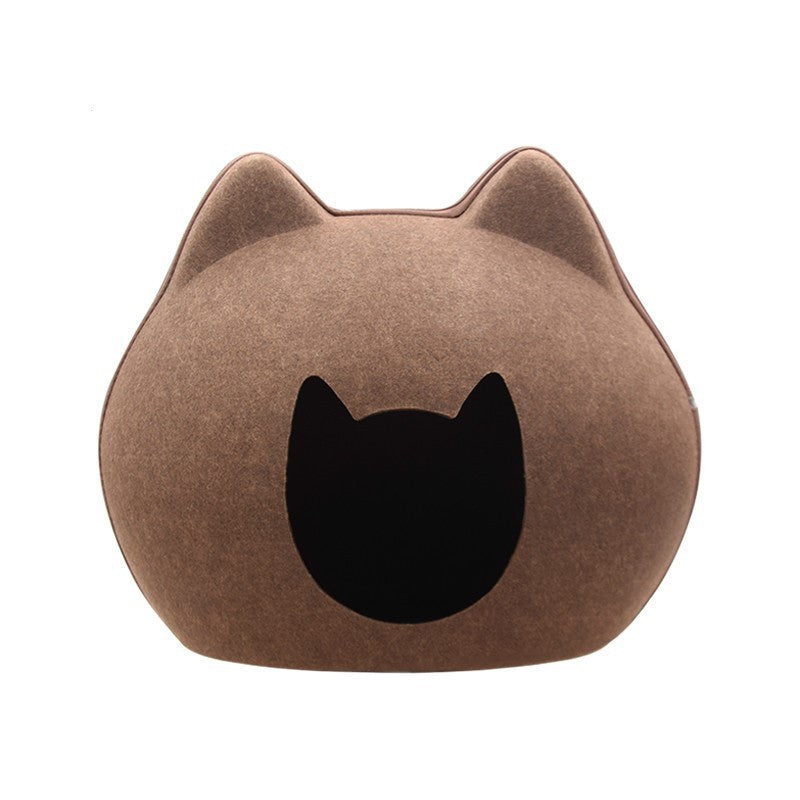 Cat Litter Enclosed Pet Cat House Cat House Cat Bed House Cat Villa Cat Litter - Uniq Niche
