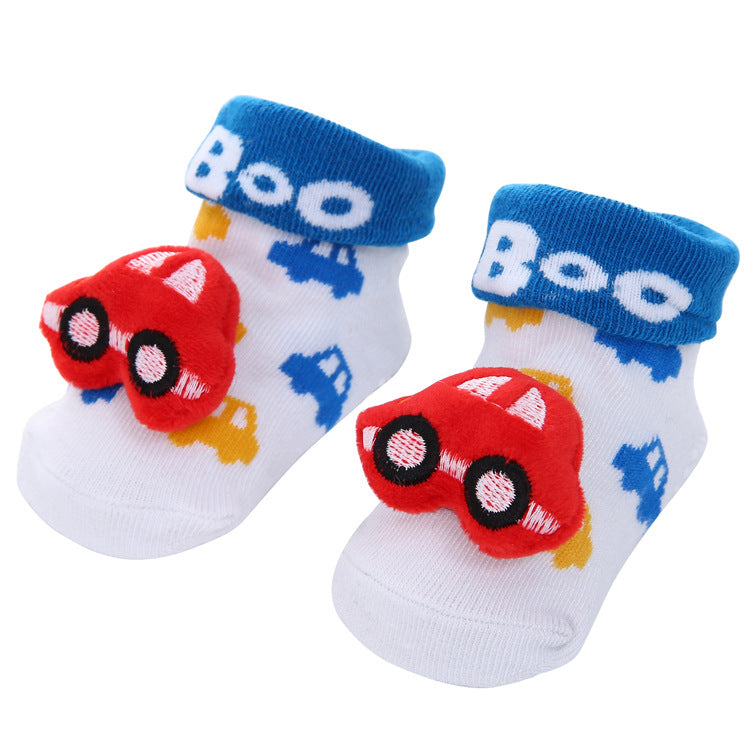 Cartoon Anti-Skid Three-Dimensional Baby Socks Newborn Baby Socks Doll Socks Wholesale - Uniq Niche