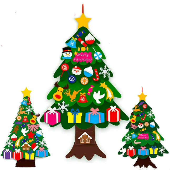 DIY 3D Felt Christmas Tree Kit