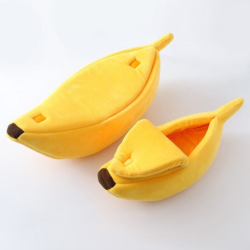 Funny Banana Dog/Cat Bed House - Uniq Niche