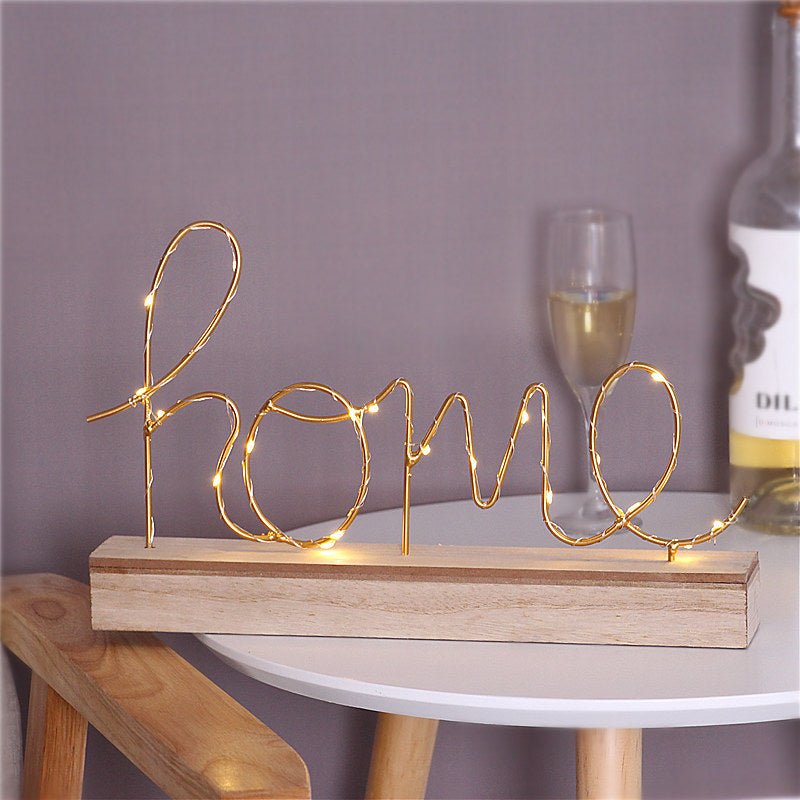 Leuchtschrift Love Home - Uniq Niche
