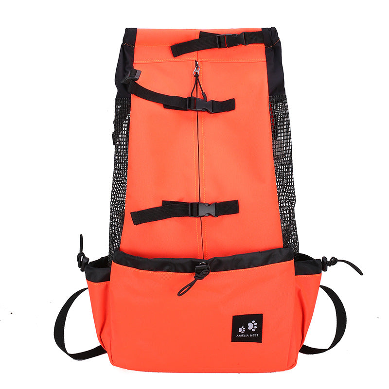 Pet Dog Carrier Bag Carrier For Dogs Backpack Out Double Shoulder Portable Travel Backpack Outdoor Dog Carrier Bag Travel - Uniq Niche