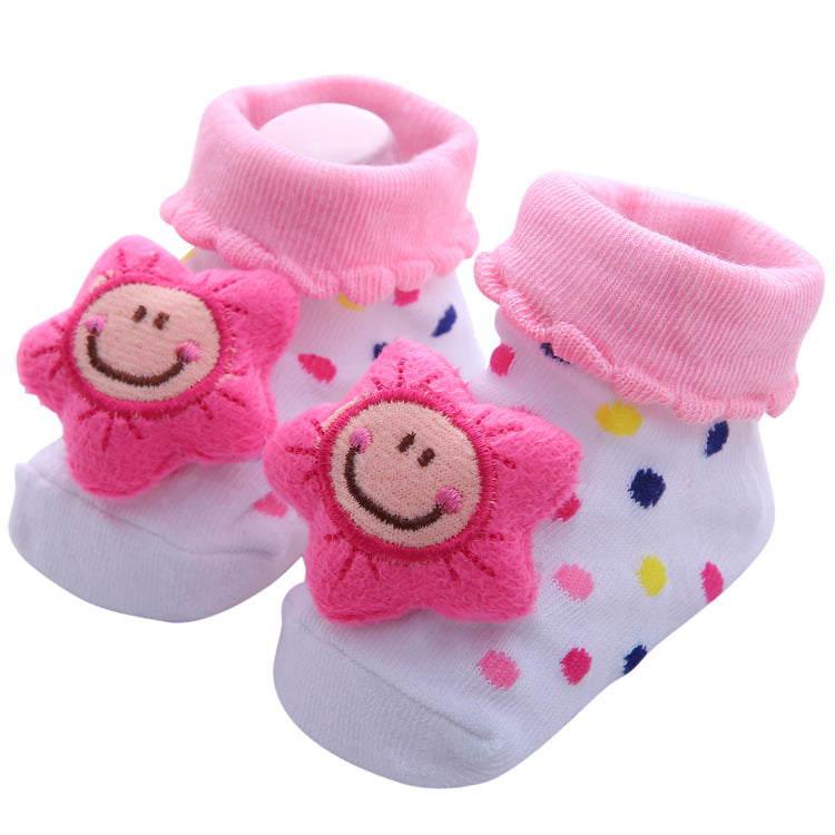 Cartoon Anti-Skid Three-Dimensional Baby Socks Newborn Baby Socks Doll Socks Wholesale - Uniq Niche