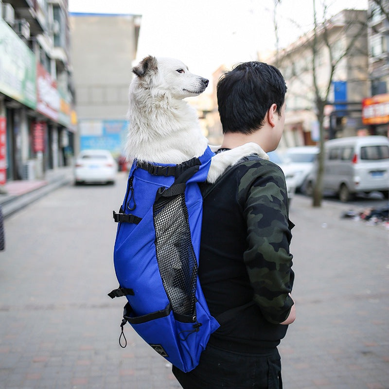 Pet Dog Carrier Bag Carrier For Dogs Backpack Out Double Shoulder Portable Travel Backpack Outdoor Dog Carrier Bag Travel - Uniq Niche