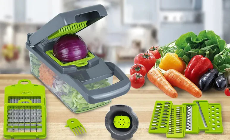 12 in 1 Multifunctional Vegetable Slicer Cutter Shredders - Uniq Niche