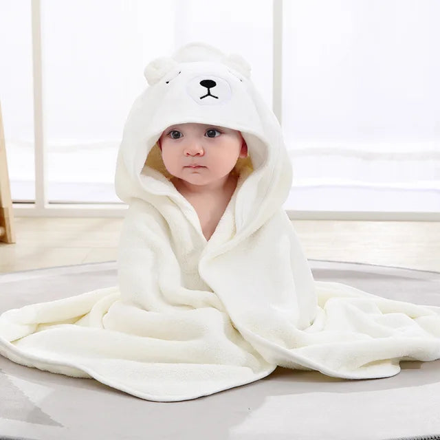 Cartoon Animal Baby Bath Towels - Uniq Niche