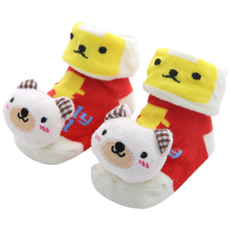 Cartoon Anti-Skid Three-Dimensional Baby Socks Newborn Baby Socks Doll Socks Wholesale - Uniq Niche