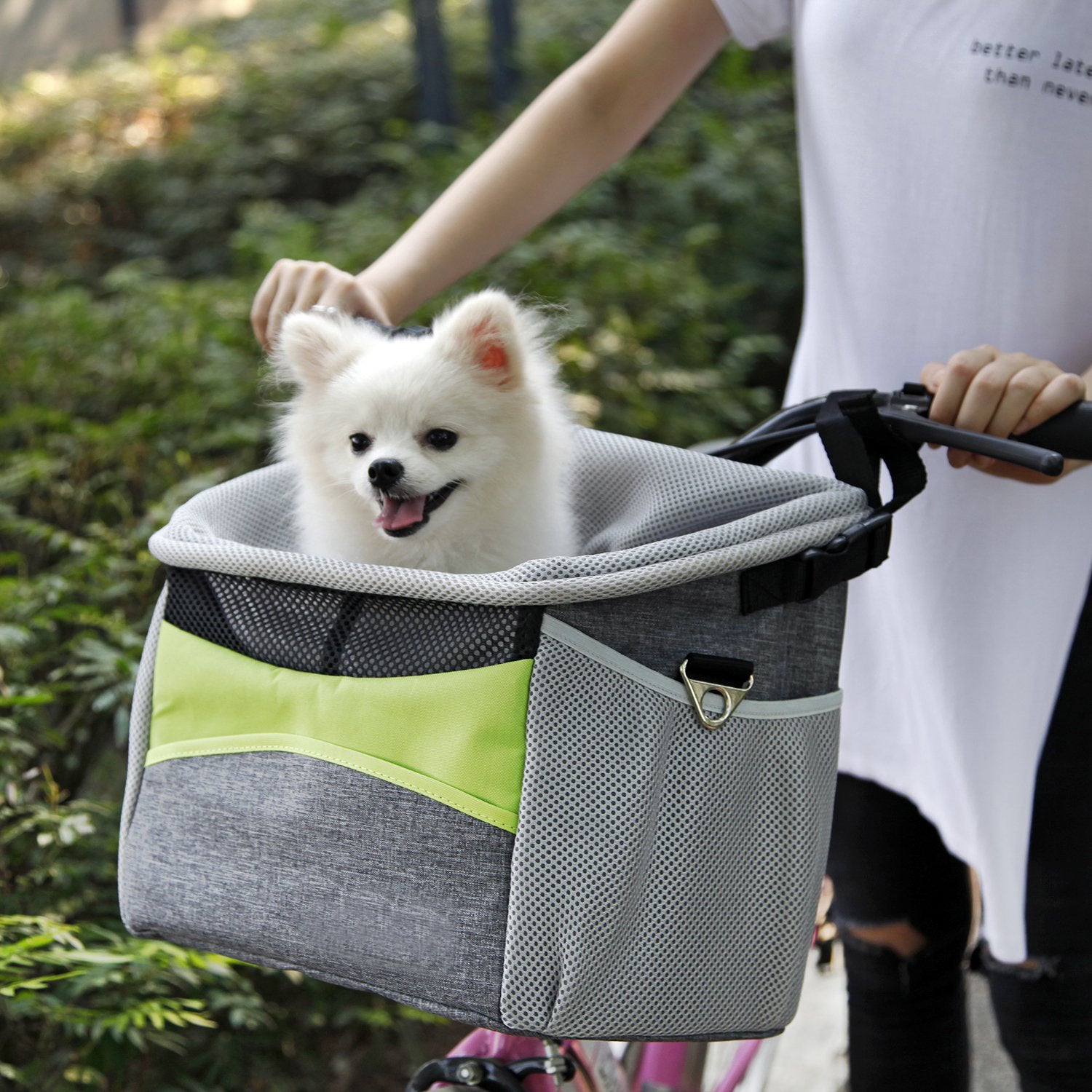 Bicycle pet frame dog basket - Uniq Niche