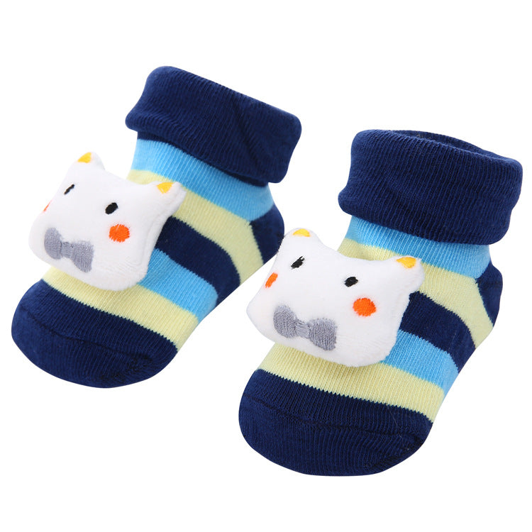 Cartoon Anti-Skid Three-Dimensional Baby Socks Newborn Baby Socks Doll Socks Wholesale - Uniq Niche