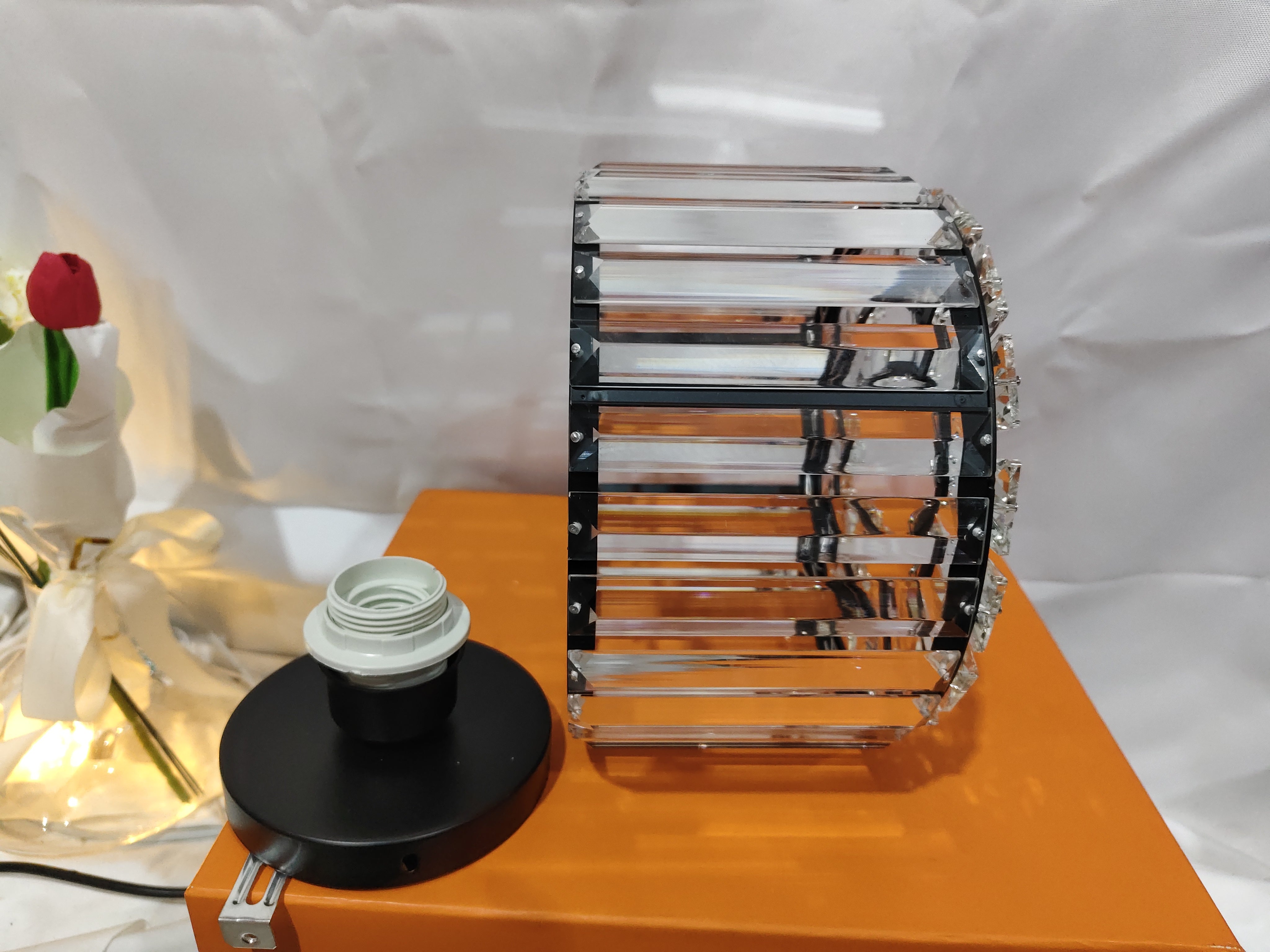 Crystal Light Luxury Home Decoration Home Light Surface Decoration Creative Balcony Light - Uniq Niche