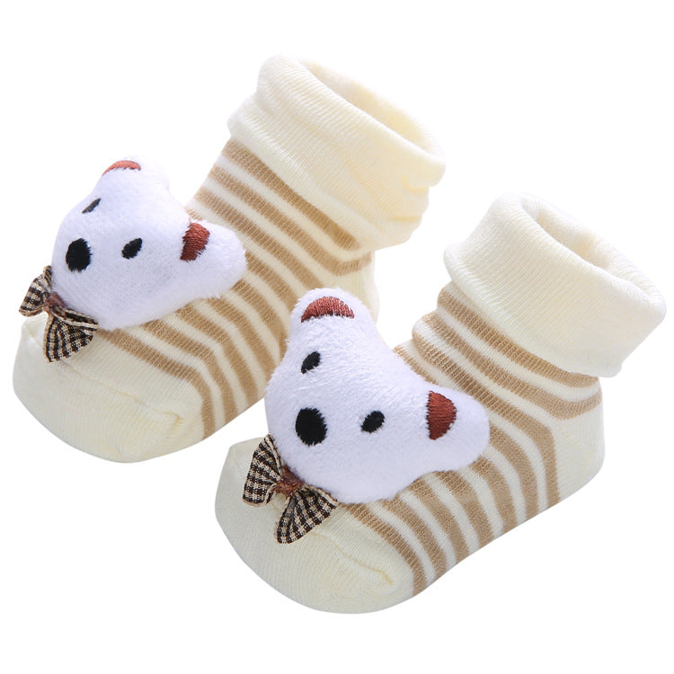 Cartoon Anti-Skid Three-Dimensional Baby Socks Newborn Baby Socks Doll Socks Wholesale - Uniq Niche