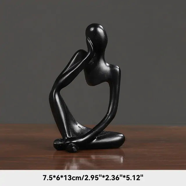 The Thinker Abstract Figurine - Uniq Niche