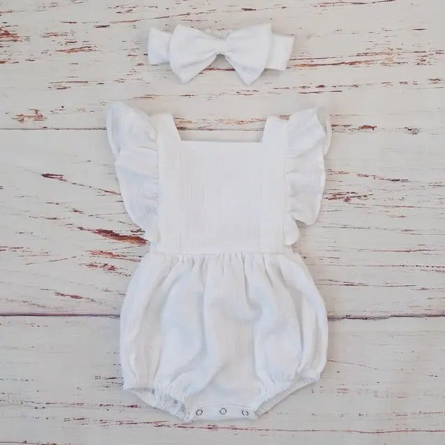 Organic Cotton Summer Baby Girl Clothes - Uniq Niche