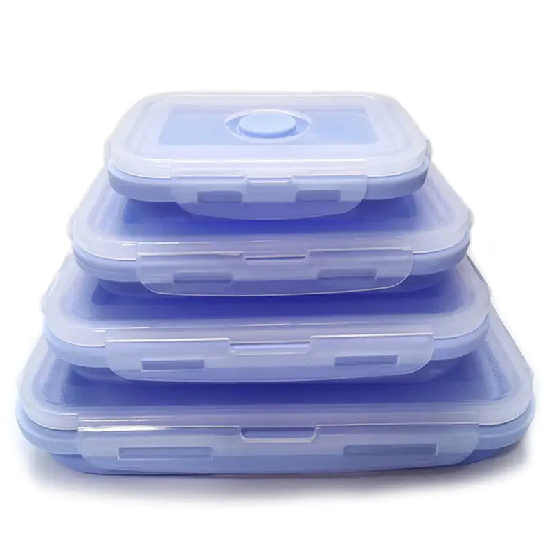 Silicone Rectangle Lunch Box Set - Uniq Niche