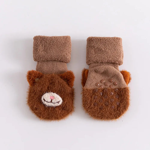 Toddler Socks Newborn Baby Winter Thick Prewalker Boys Autumn Terry - Uniq Niche