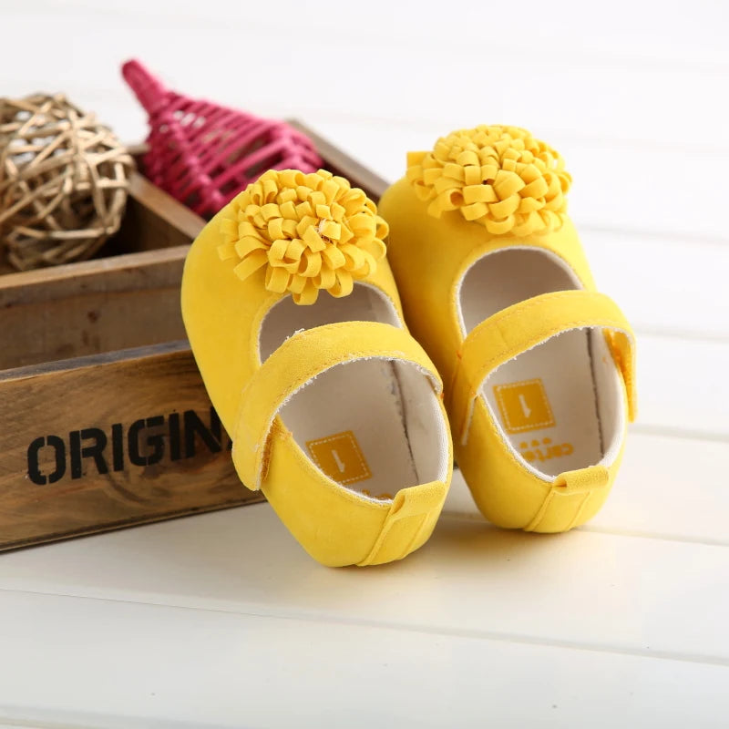 0-18 Months Newborn Baby Girl Walking Shoes Princess Shoes Little Baby - Uniq Niche