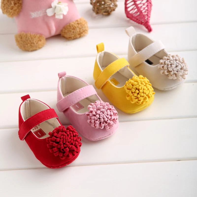 0-18 Months Newborn Baby Girl Walking Shoes Princess Shoes Little Baby - Uniq Niche