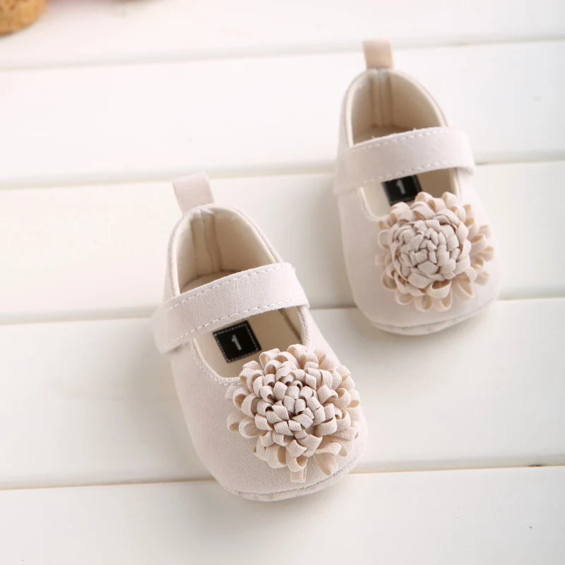 0-18 Months Newborn Baby Girl Walking Shoes Princess Shoes Little Baby - Uniq Niche