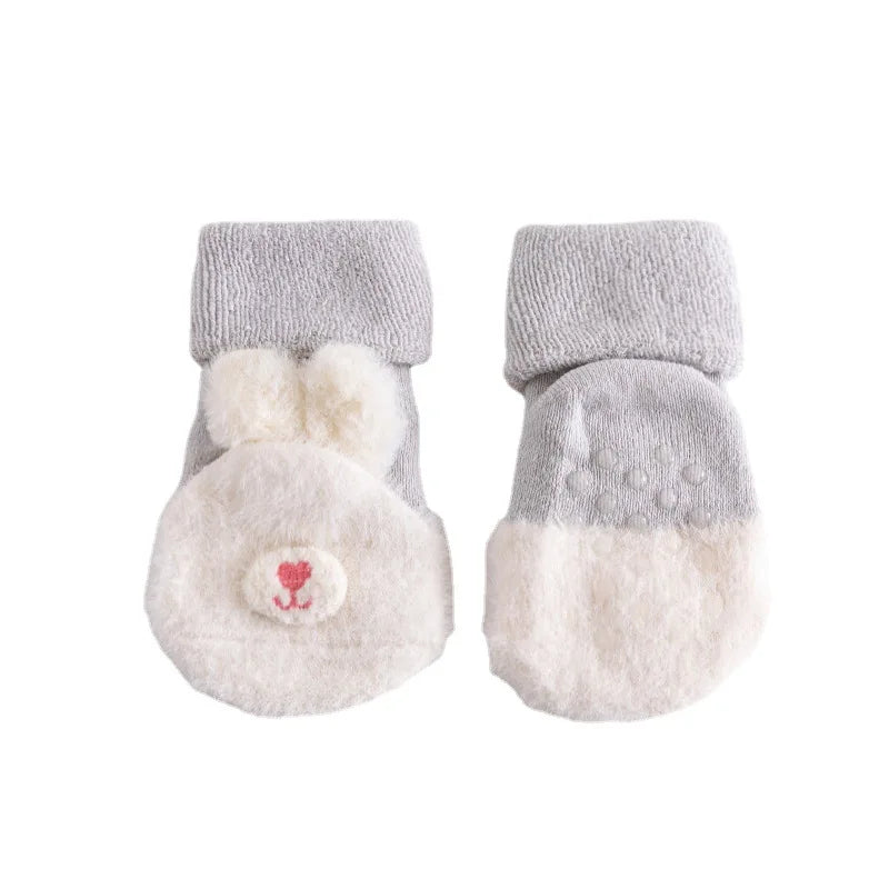 Toddler Socks Newborn Baby Winter Thick Prewalker Boys Autumn Terry - Uniq Niche