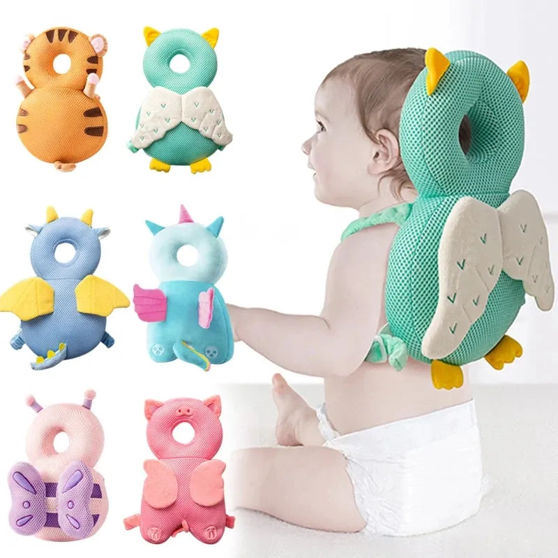 Baby Head Protector Backpack Pillow For Kids 1-3 Y Toddler Children - Uniq Niche