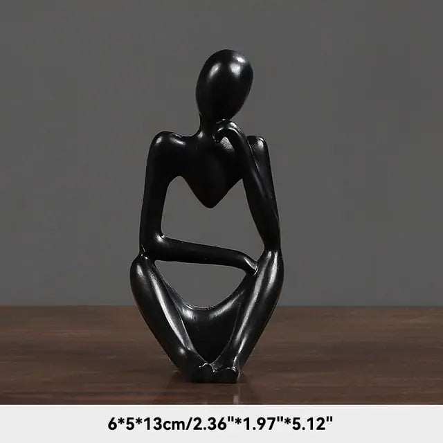 The Thinker Abstract Figurine - Uniq Niche