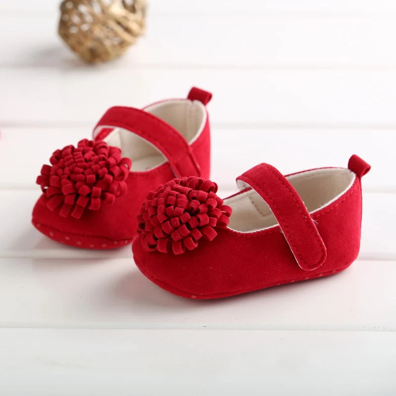 0-18 Months Newborn Baby Girl Walking Shoes Princess Shoes Little Baby - Uniq Niche