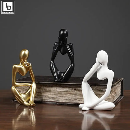 The Thinker Abstract Figurine - Uniq Niche