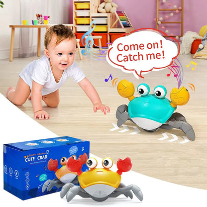 Cute Sensing Crawling Crab Baby Toys - Uniq Niche