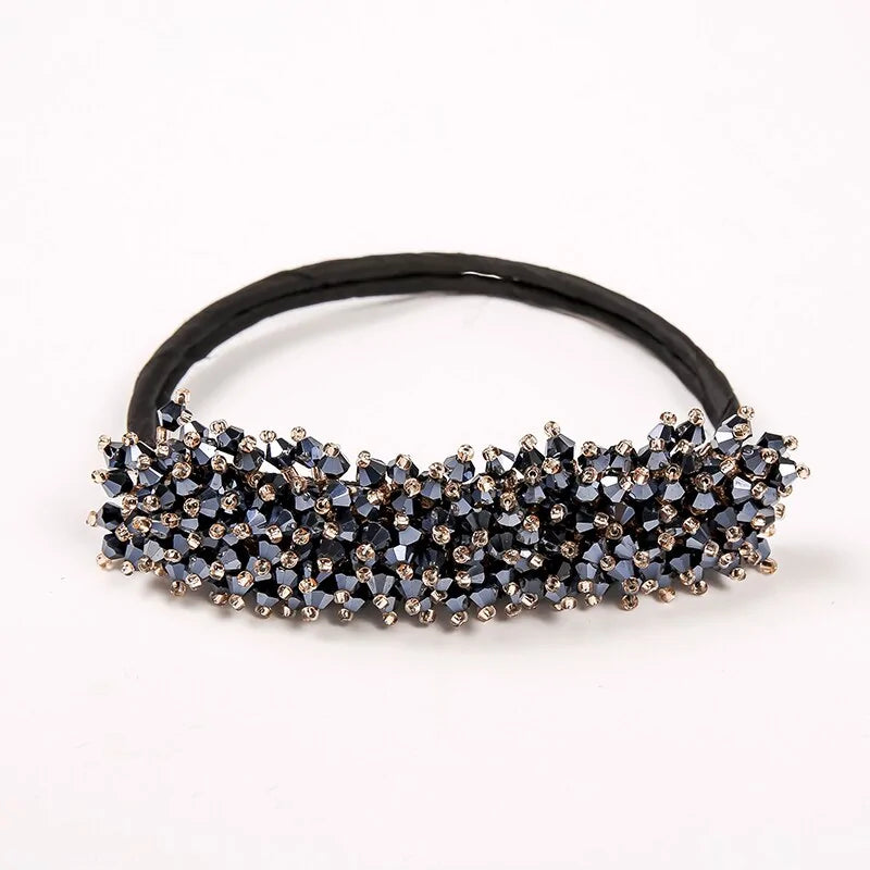 Fashion Rhinestone DIY Hair Style Making Tools Floral Korean Style - Uniq Niche