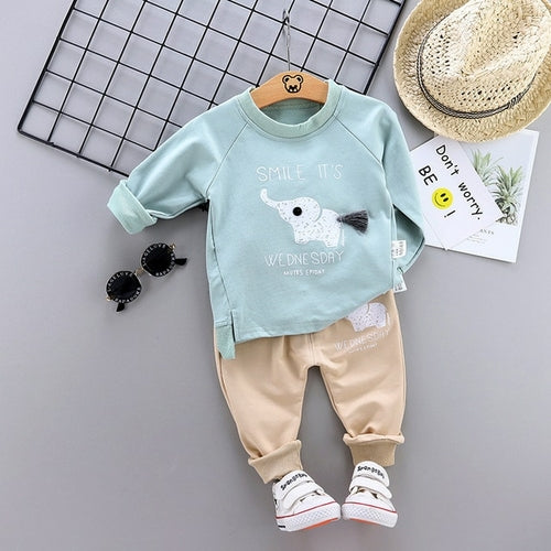 New Spring Autumn Baby Boys Girls Clothes Children Letter Hoodies - Uniq Niche