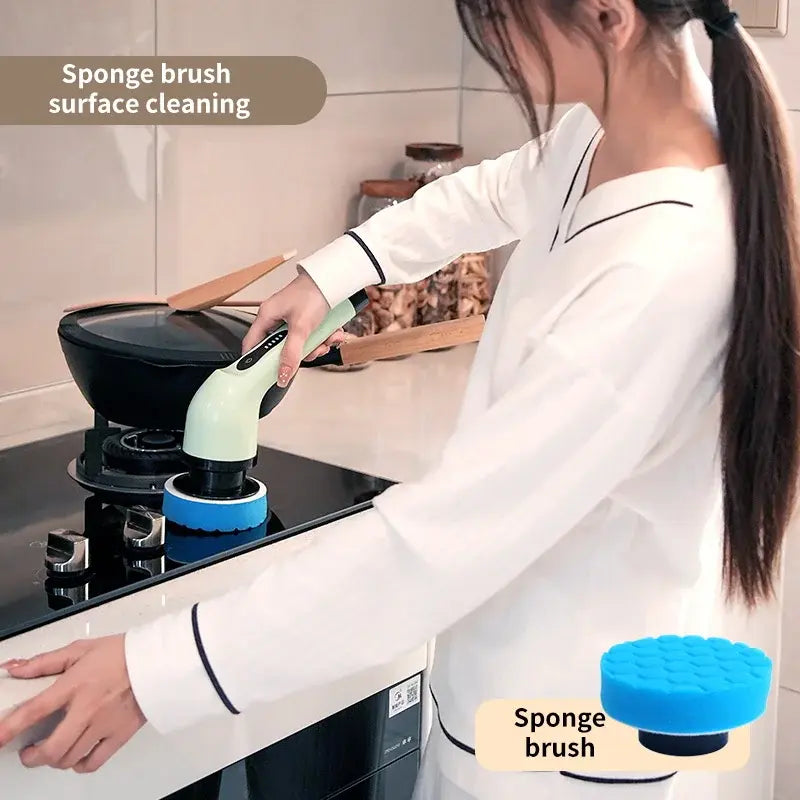 Spin Scrub Cleaning - Uniq Niche