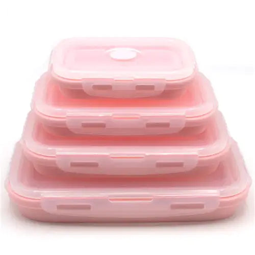 Silicone Rectangle Lunch Box Set - Uniq Niche